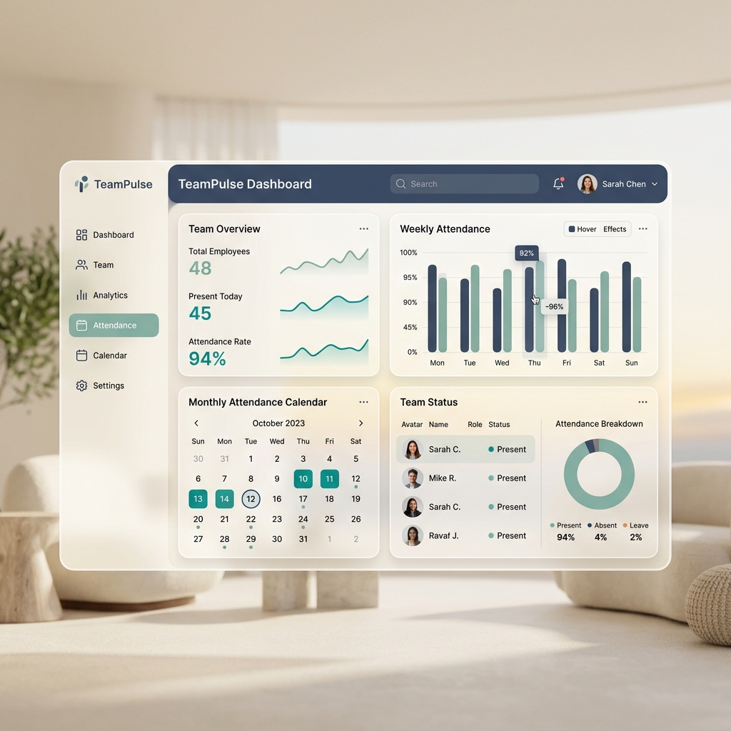 Bison Grid Dashboard Mockup